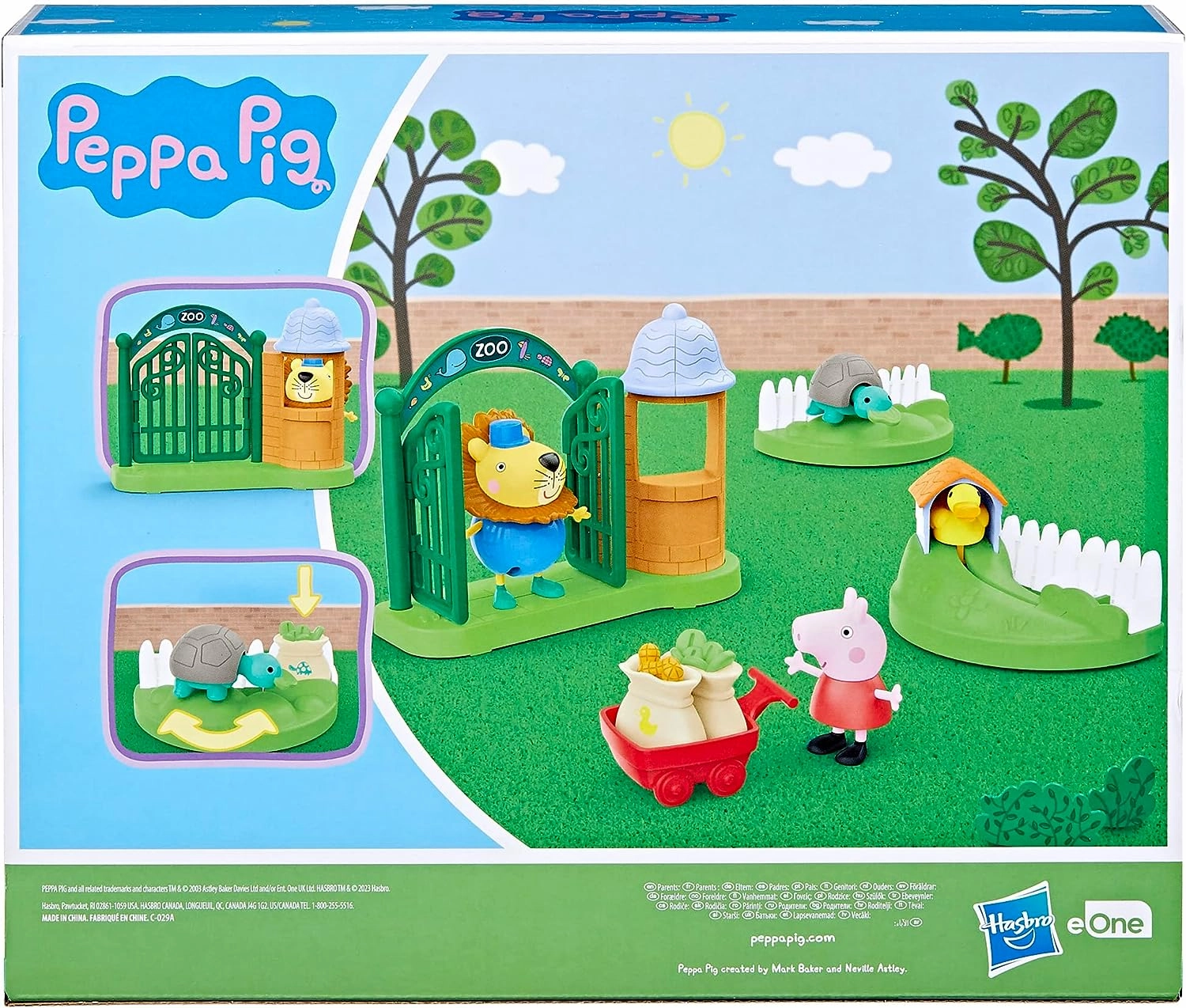Peppa Pig Toys Peppa Pig Toys Peppa's Day at the Zoo Playset Toy for Preschoolers