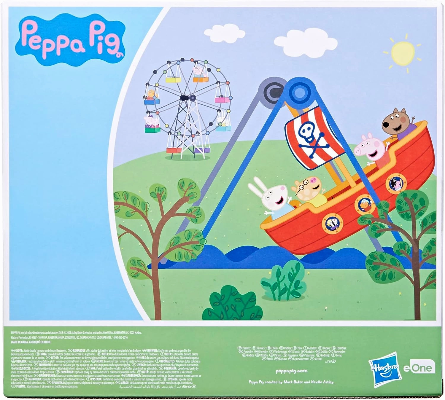 Peppa Pig Toys Peppa Pig Toys Peppa's Pirate Ride Playset with 2 Figures, Kids Toys