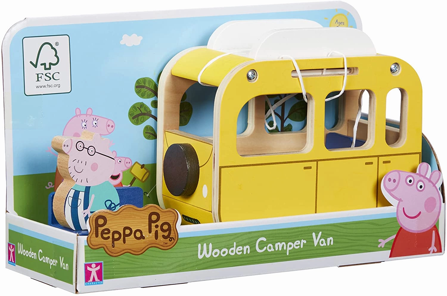 Peppa Pig Toys Peppa Pig Wooden Campervan