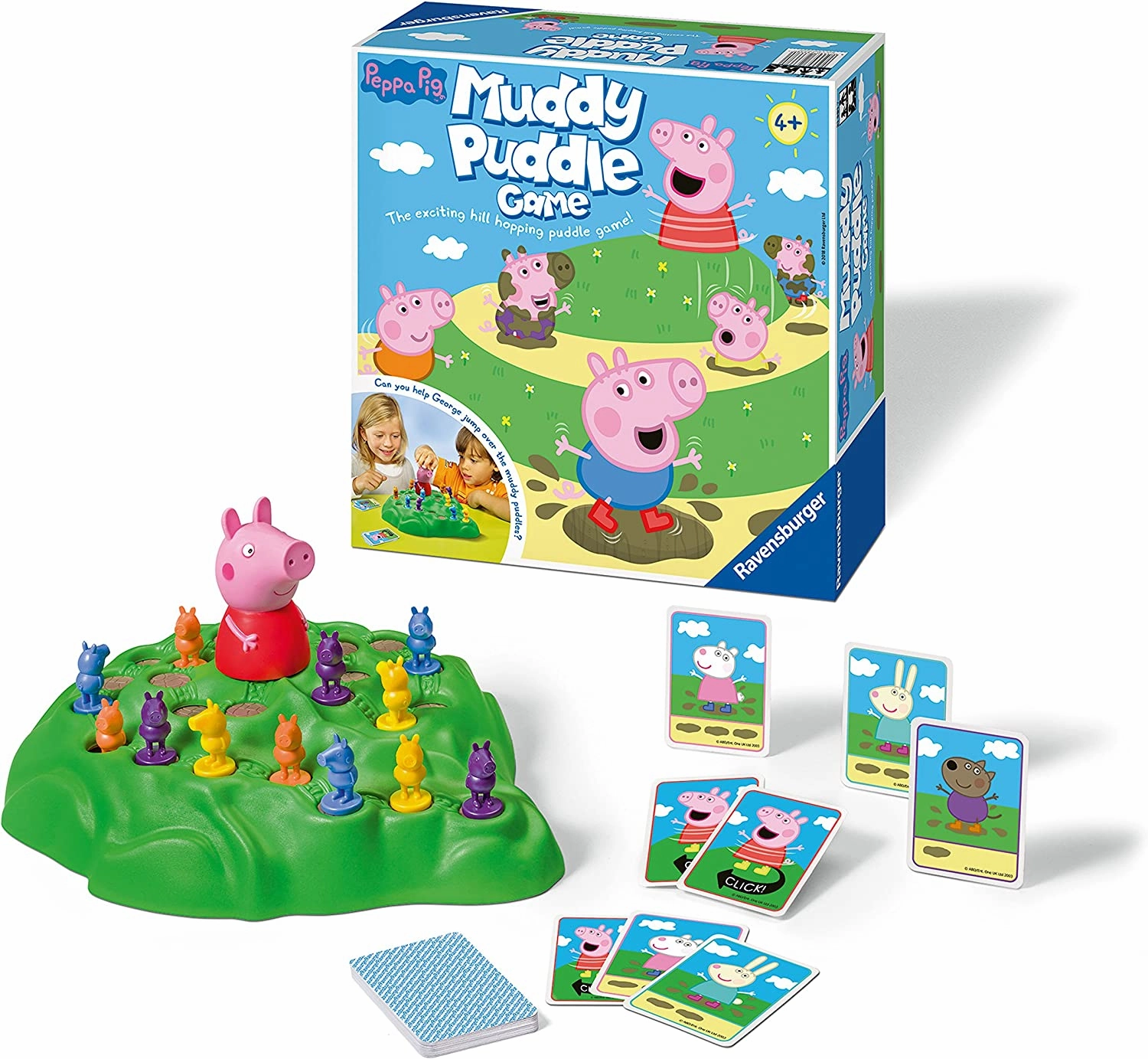 Peppa Pig Toys Ravensburger 21391 Peppa Pig's Muddy Puddles Game