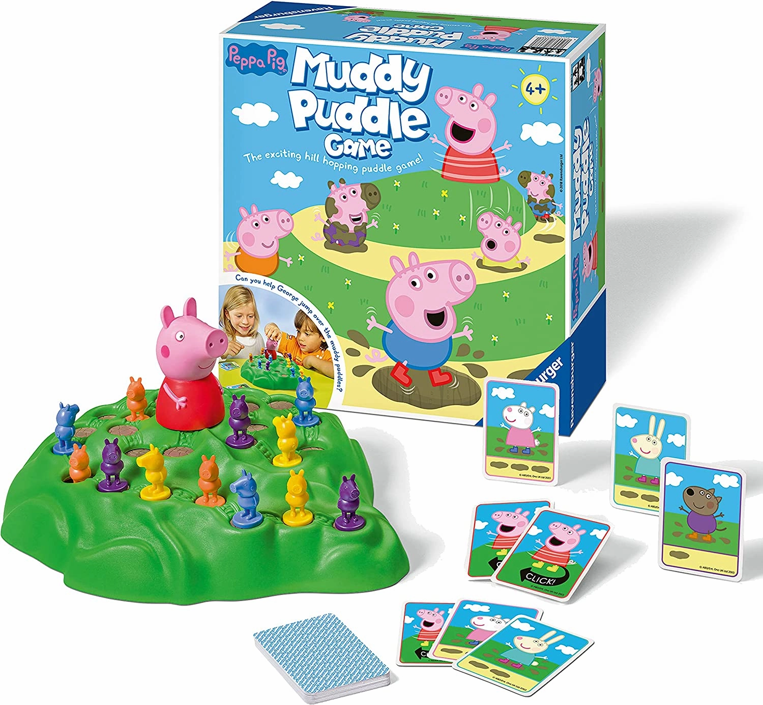 Peppa Pig Toys Ravensburger 21391 Peppa Pig's Muddy Puddles Game