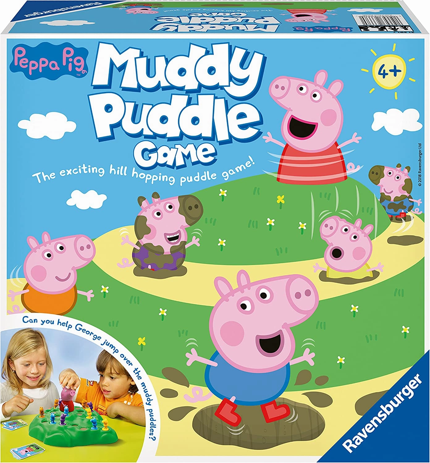 Peppa Pig Toys Ravensburger 21391 Peppa Pig's Muddy Puddles Game