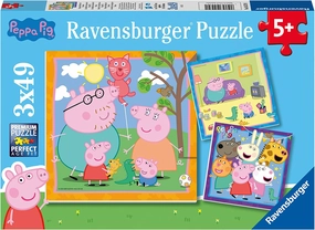 Peppa Pig Toys Ravensburger 5579 Peppa Pig 3x49