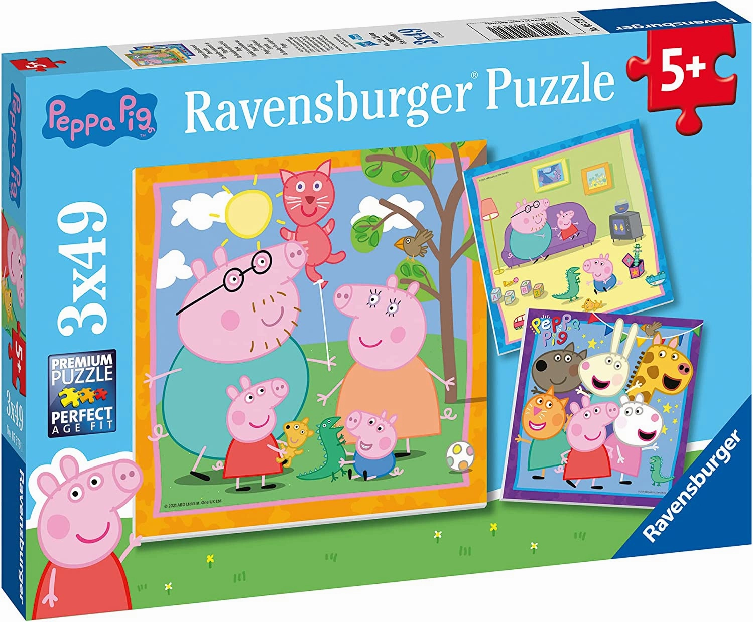 Peppa Pig Toys Ravensburger 5579 Peppa Pig 3x49