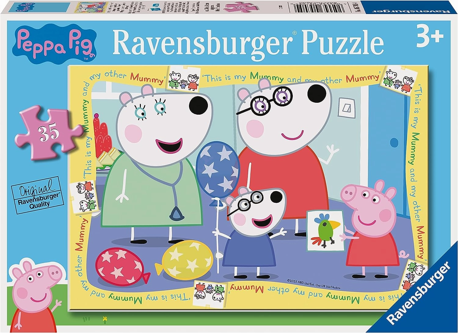 Peppa Pig Toys Ravensburger 5705 Peppa Pig 35 Piece Jigsaw Puzzle for Kids Age 3 Years Up-Toddler Toys