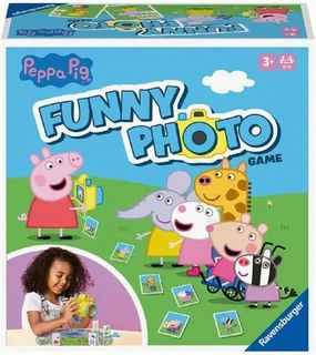 Peppa Pig Toys Ravensburger Peppa Pig Funny Photo Kids Game for Children Age 3 Years Up - 2 to 4 Players