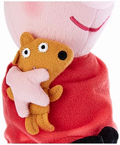 Peppa Pig Toys Ty UK Peppa Pig Beanie - Soft Plush Toy for Ages 3  (46128)