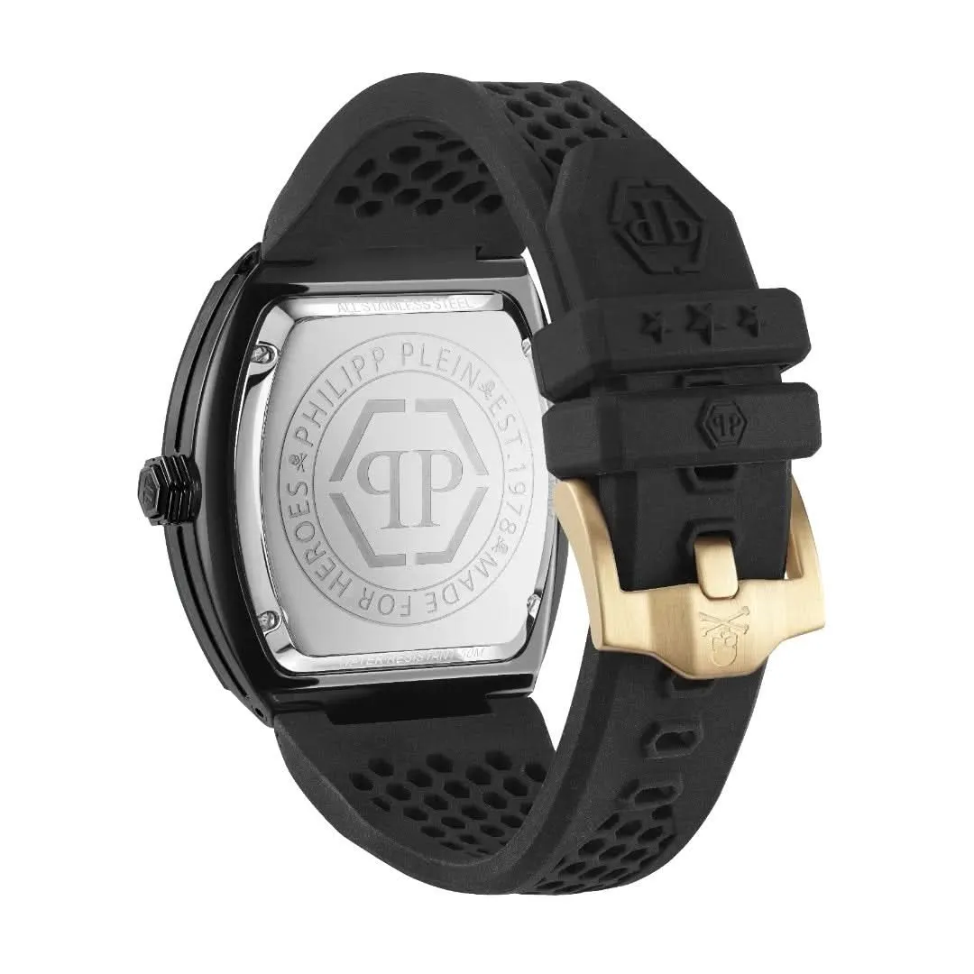 Philipp Plein Montre Homme High-Conic The Hexagon Phantom Noire PWPUA0224