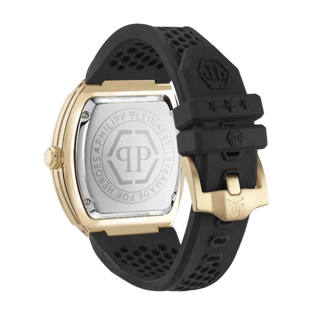 Philipp Plein Montre Homme High-Conic The Hexagon Phantom Noir PWPUA0424