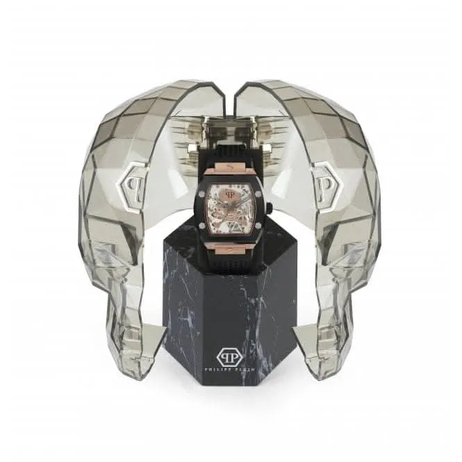 Philipp Plein Montre Automatique Gents High-Conic The Skeleton PWBAA0121