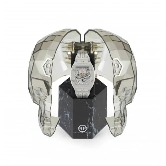 Philipp Plein Gents High-Conic The Skeleton Ecoceramic Ice Watch PWVBA0123