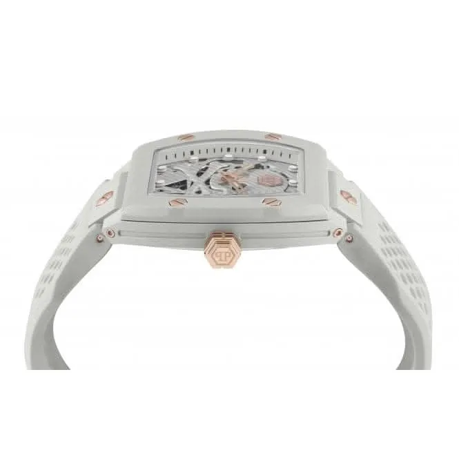 Philipp Plein Gents High-Conic The Skeleton Ecoceramic Ice Watch PWVBA0123