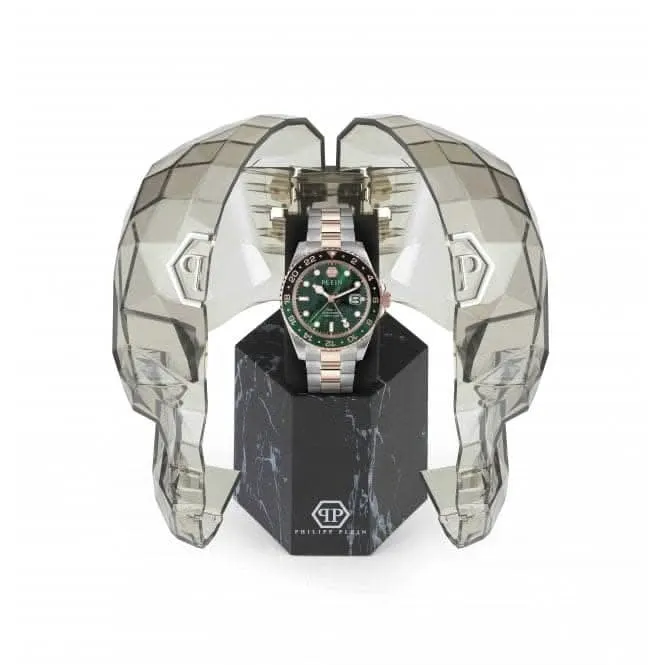 Montre Philipp Plein Gents Hyper-Sport GMT-I Challenger en or rose PWYBA0623