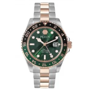 Montre Philipp Plein Gents Hyper-Sport GMT-I Challenger en or rose PWYBA0623