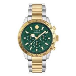 Philipp Plein Gents Hyper-Sport Pleinmeter Montre Argent Or PWPYA0524
