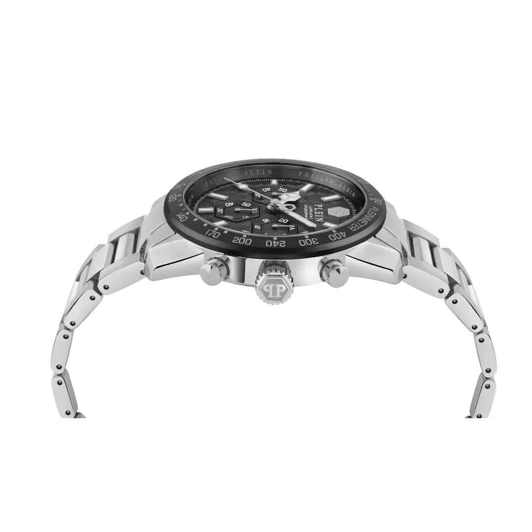 Montre Philipp Plein Gents Hyper-Sport Pleinmeter Argent PWPYA0424