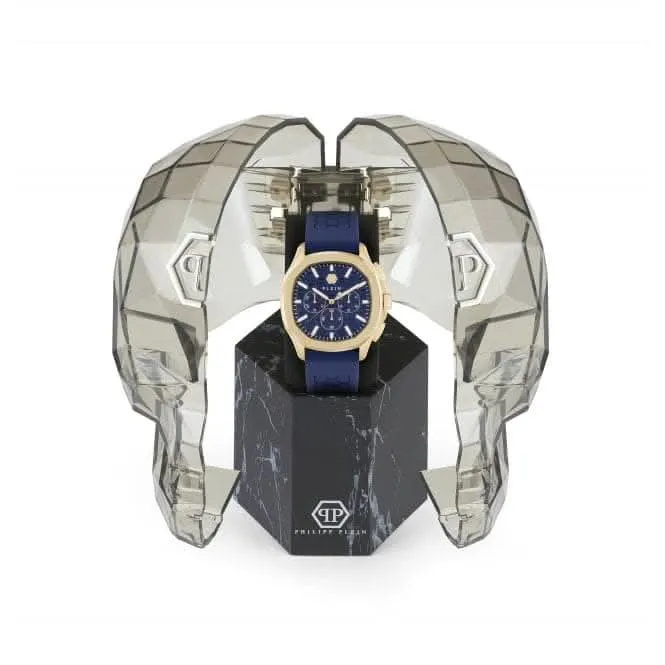 Philipp Plein Montre Homme Spectre Chrono en Or Jaune PWSAA0323