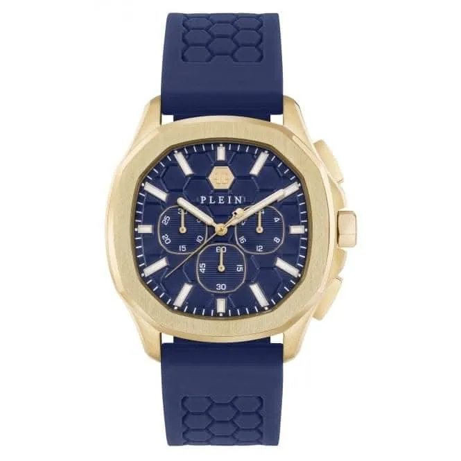 Philipp Plein Montre Homme Spectre Chrono en Or Jaune PWSAA0323