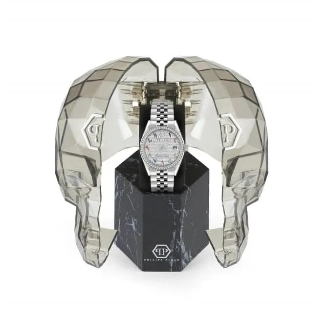 Philipp Plein Montre Femme Date Superlative Argent PWYAA0723