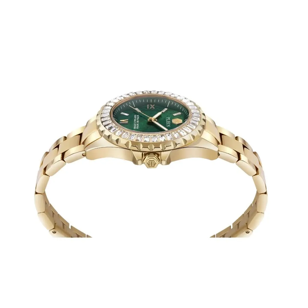 Philipp Plein Ladies Rock Couture Plein Heaven Montre en Or PWPOA0924