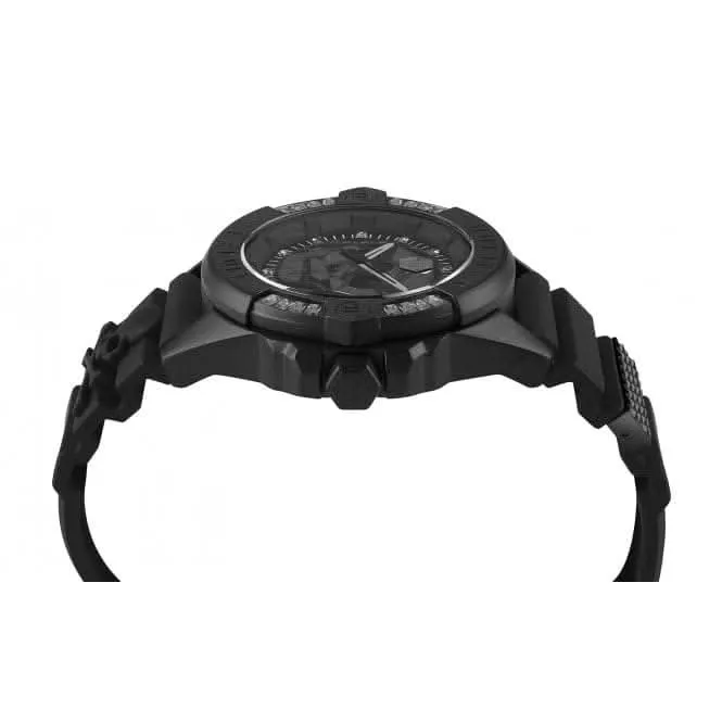 Philipp Plein The Skull Montre unisexe acier noir sans genre PWNAA0322
