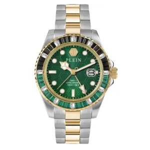 Philipp Plein Montre Unisexe Hyper-Sport GMT-I Challenger en Or PWPZA0224