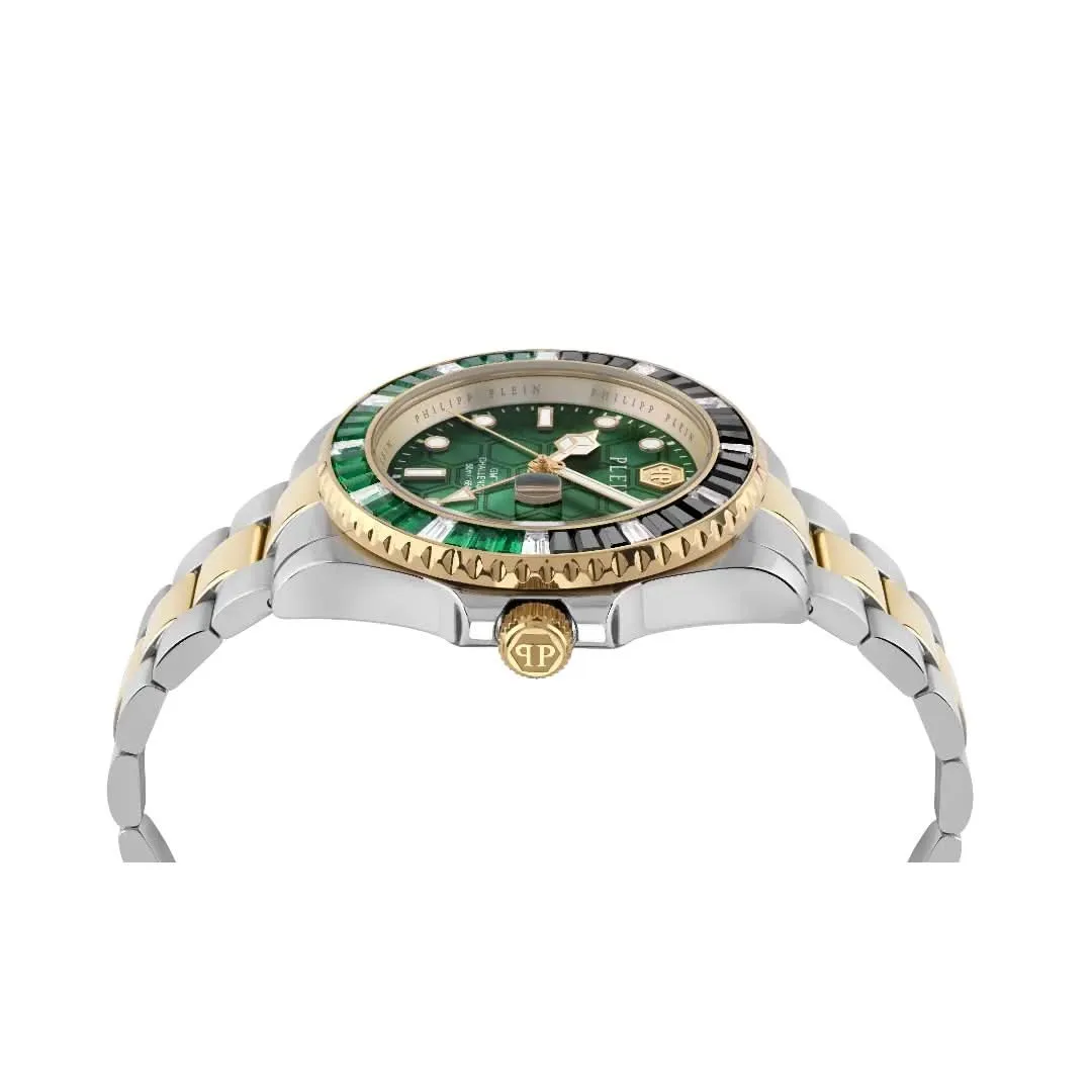 Philipp Plein Montre Unisexe Hyper-Sport GMT-I Challenger en Or PWPZA0224