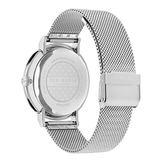 Phylipa Montre Homme Intemporelle en Acier Inoxydable BKPPGS403