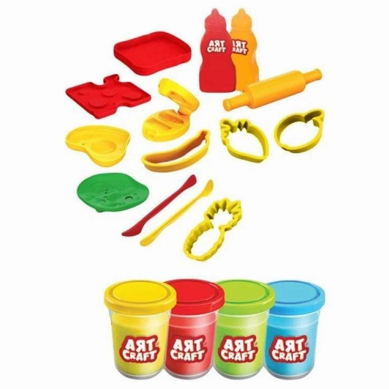 Picnic Basket Dough Set  4 Pcs