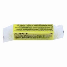 Plasticine Artberry 20g Yellow, individual package