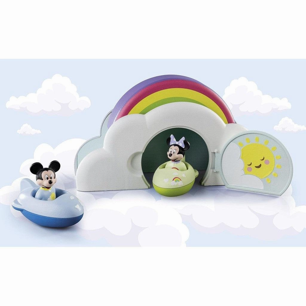 Playmobil Toys 1.2.3 Mickey & Minnie's Home in the Clouds