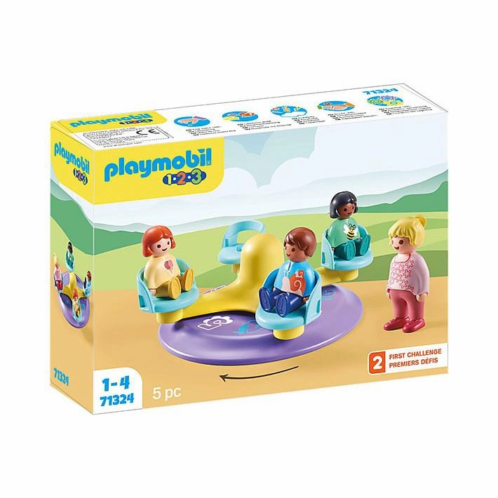 Playmobil Toys 1.2.3 Number Merry-Go-Round