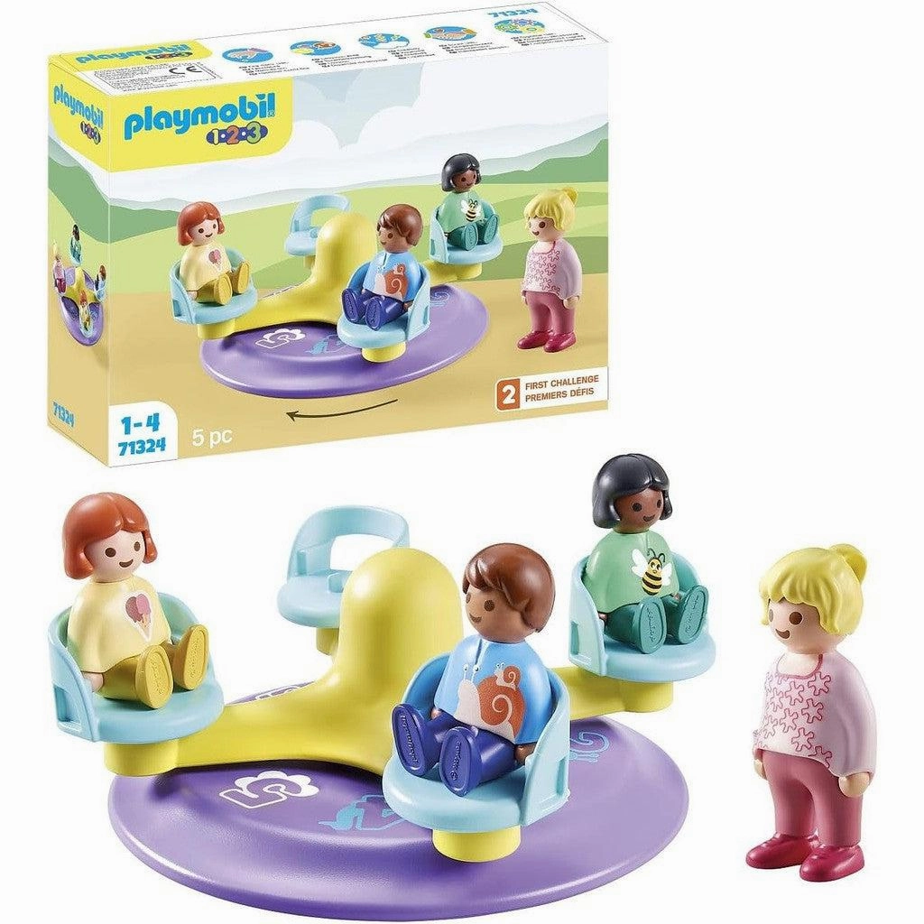 Playmobil Toys 1.2.3 Number Merry-Go-Round