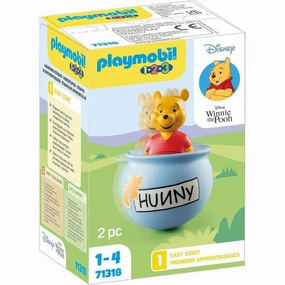 Playmobil Toys 1.2.3 Winnie Pooh  Counter Balance Honey Pot