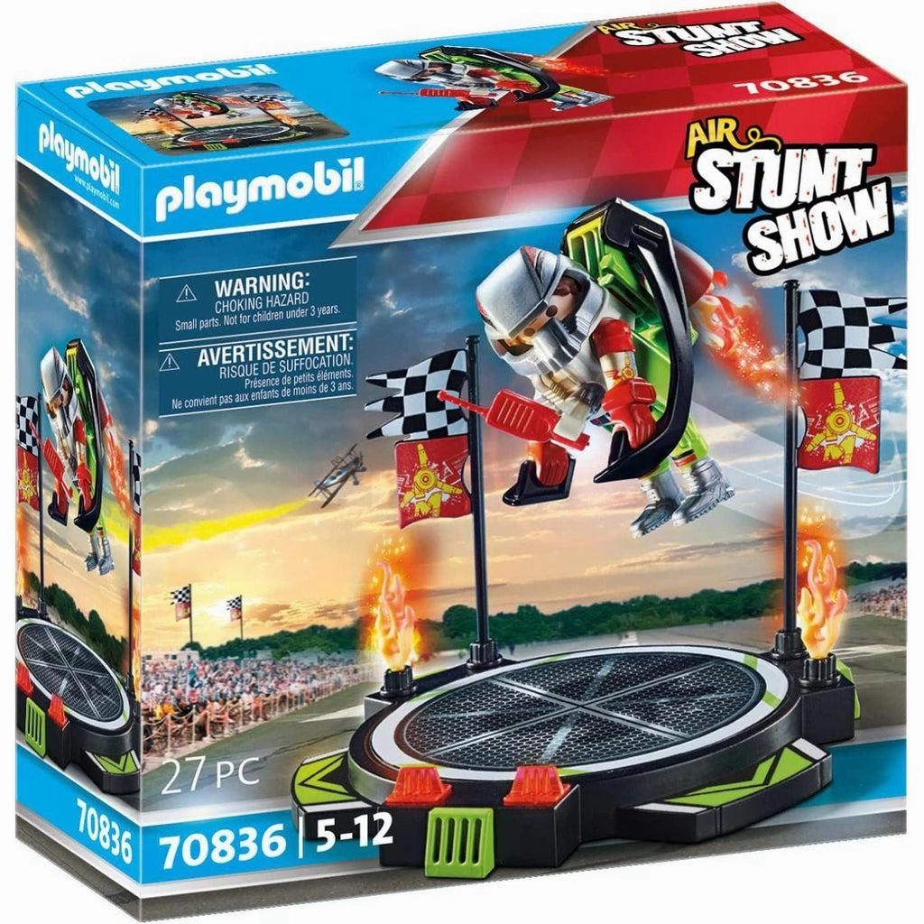 Playmobil Toys Air Stunt Show - Stuntman w/ Jetpack