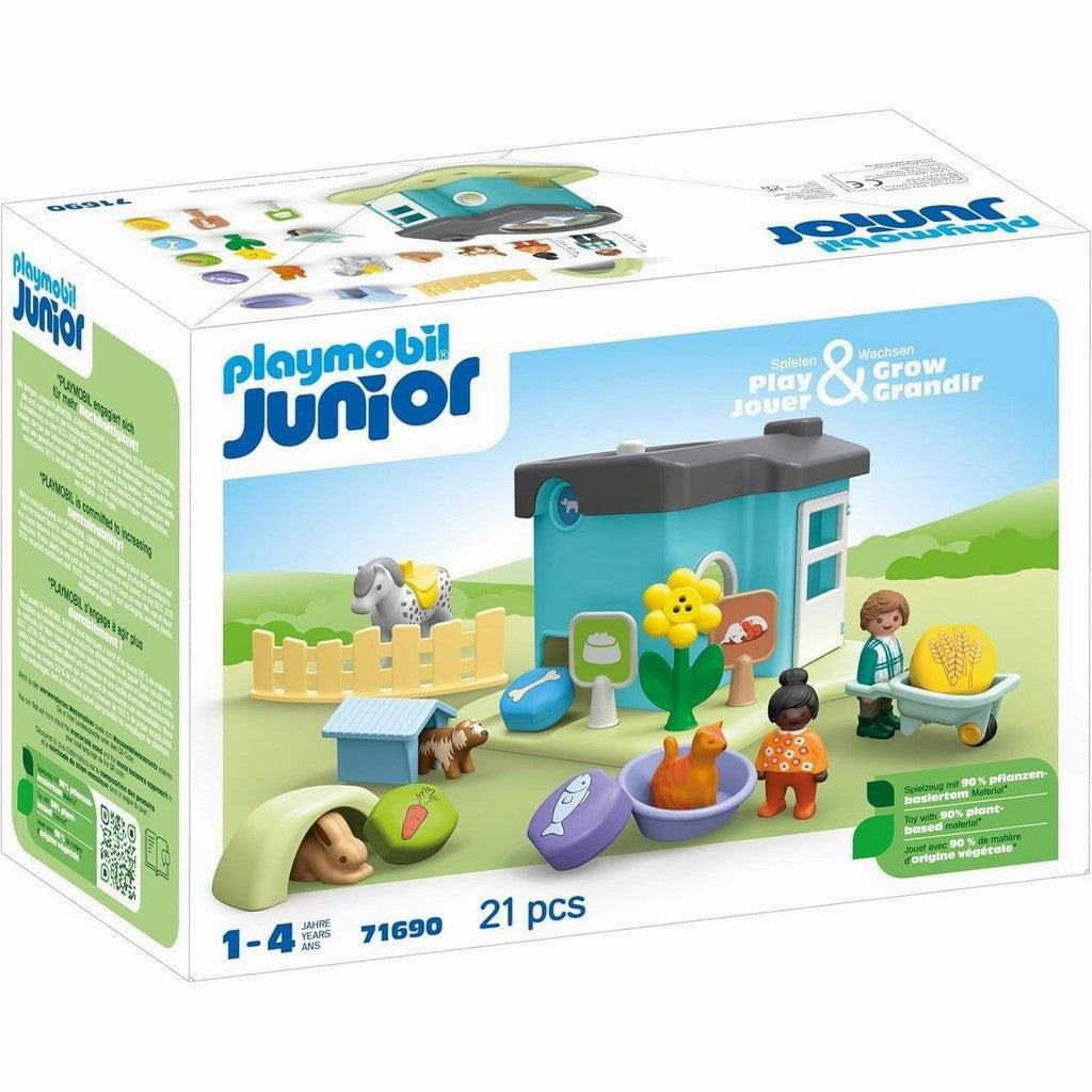 Playmobil Toys Animal Home w/ Treat Dispenser - Junior
