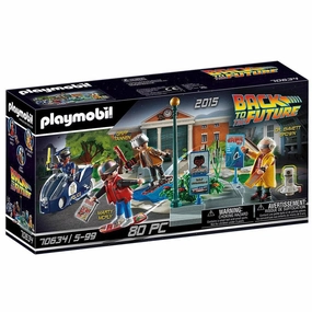 Playmobil Toys Back to the Future Pt. II Hoverboard Chase