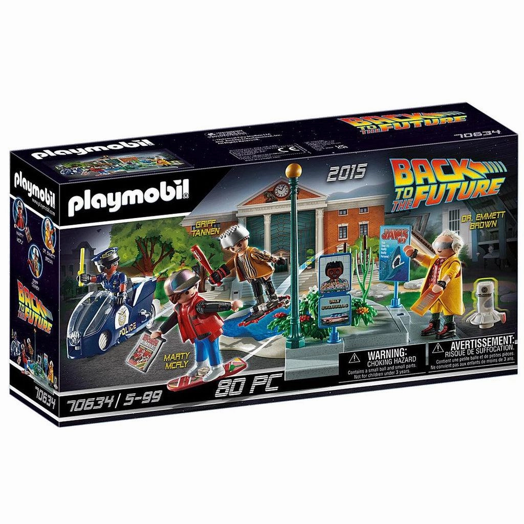 Playmobil Toys Back to the Future Pt. II Hoverboard Chase