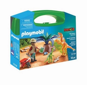 Playmobil Toys Carry Case Dinos 70108
