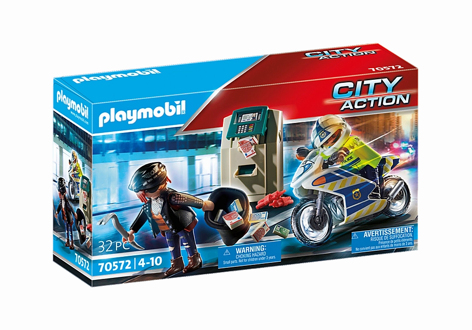 Playmobil Toys City Action - Bank Robber Chase 70572