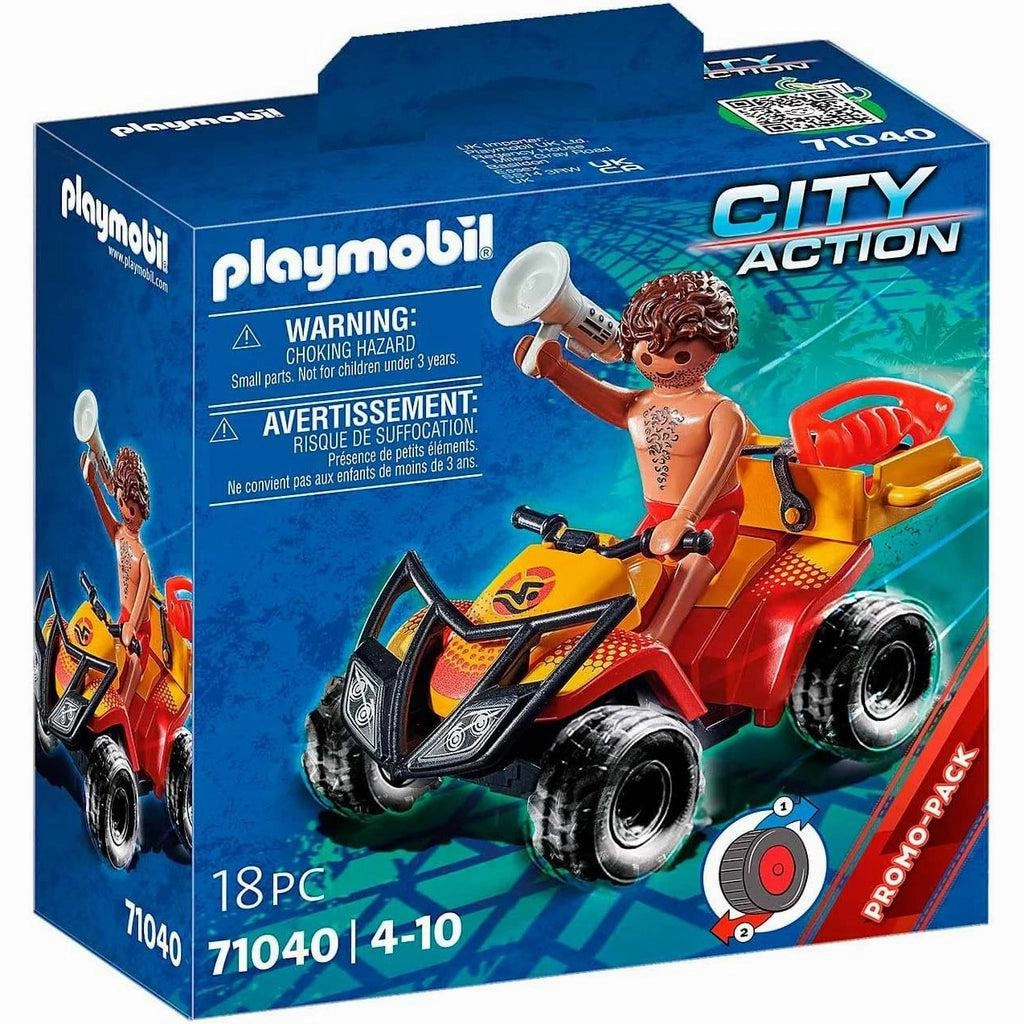 Playmobil Toys City Action - Beach Patrol Quad