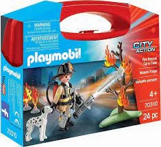 Playmobil Toys City Action - Fire Rescue Carry Case 70310