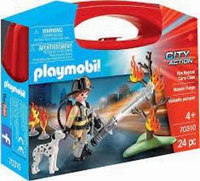 Playmobil Toys City Action - Fire Rescue Carry Case 70310
