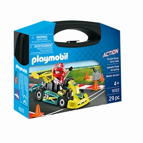 Playmobil Toys City Action - Go-Kart Racer Carry Case 9322