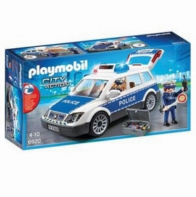 Playmobil Toys City Action - Police Car with Lights and Sound 6920