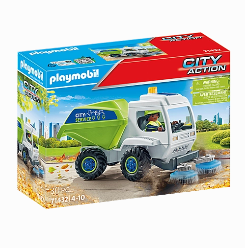 Playmobil Toys City Action - Road Sweeper 71432