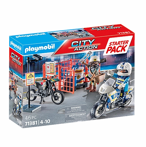 Playmobil Toys City Action - Starter Pack Police 71381