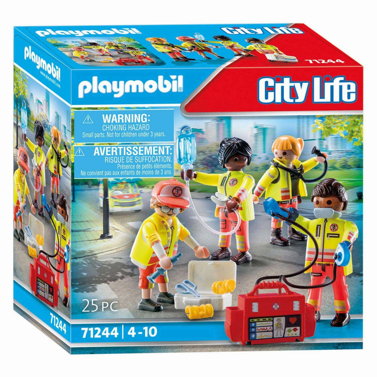 Playmobil Toys City Life - Rescue Crew 71244