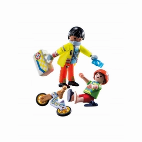 Playmobil Toys City Life- Paramedic with Patient 71245