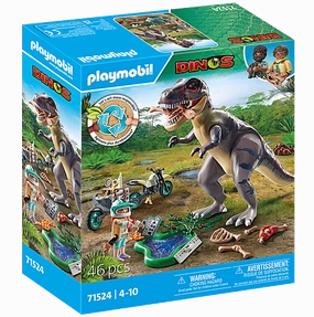 Playmobil Toys Dinos - T-rex Trace Path